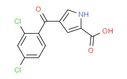 CAS No. 886361-05-3, 4-(2,4-Dichlorobenzoyl)-1H-pyrrole-2-carboxylic acid