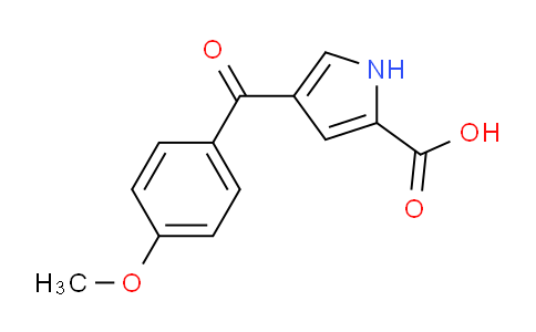 CAS No. 886361-13-3, 4-(4-Methoxybenzoyl)-1H-pyrrole-2-carboxylic acid