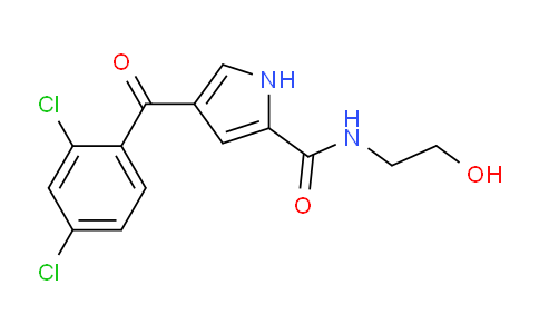 DY717746 | 338977-08-5 | 4-(2,4-Dichlorobenzoyl)-N-(2-hydroxyethyl)-1H-pyrrole-2-carboxamide