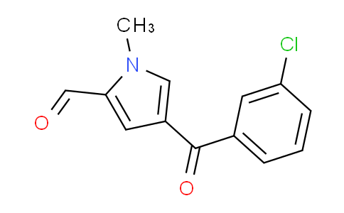 CAS No. 338978-14-6, 4-(3-Chlorobenzoyl)-1-methyl-1H-pyrrole-2-carbaldehyde