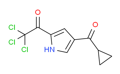 CAS No. 885950-09-4, 2,2,2-Trichloro-1-(4-(cyclopropanecarbonyl)-1H-pyrrol-2-yl)ethanone