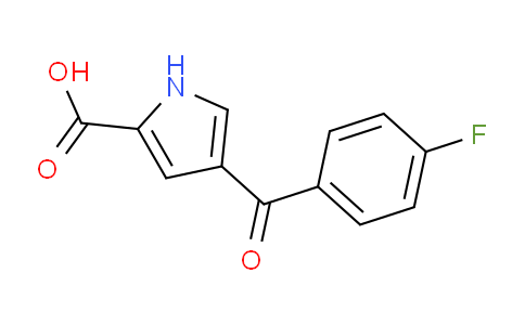 CAS No. 924868-85-9, 4-(4-Fluorobenzoyl)-1H-pyrrole-2-carboxylic acid