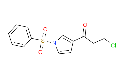 123643-01-6 | 3-Chloro-1-(1-(phenylsulfonyl)-1H-pyrrol-3-yl)propan-1-one