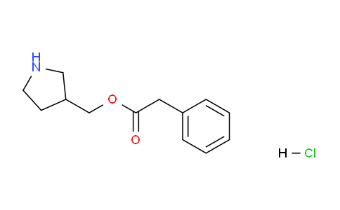 CAS No. 1219956-77-0, Pyrrolidin-3-ylmethyl 2-phenylacetate hydrochloride