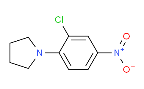 CAS No. 55403-91-3, 1-(2-chloro-4-nitrophenyl)pyrrolidine