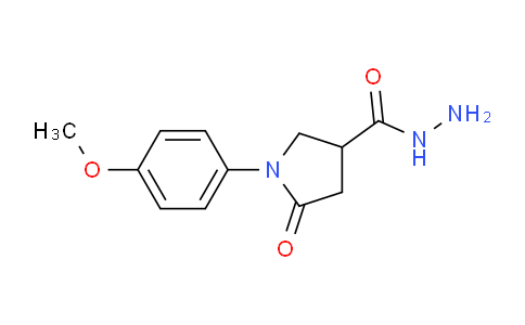CAS No. 332404-11-2, 1-(4-Methoxyphenyl)-5-oxopyrrolidine-3-carbohydrazide