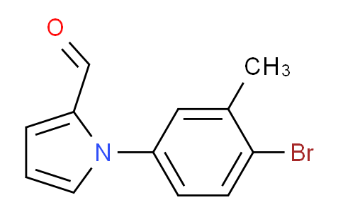 CAS No. 299440-52-1, 1-(4-Bromo-3-methylphenyl)-1h-pyrrole-2-carbaldehyde