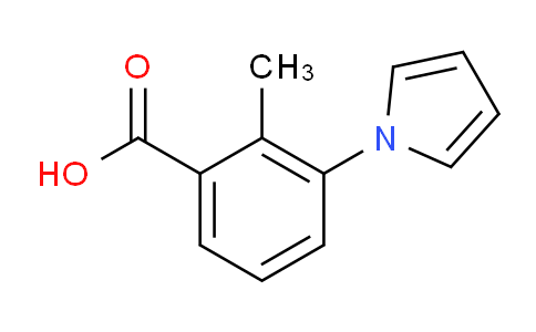 CAS No. 83140-96-9, 2-Methyl-3-(1H-pyrrol-1-yl)benzoic acid