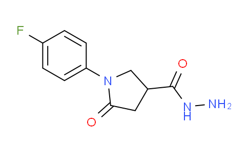 CAS No. 669696-68-8, 1-(4-Fluorophenyl)-5-oxopyrrolidine-3-carbohydrazide