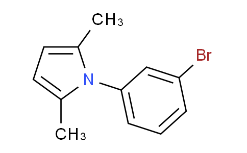 CAS No. 127257-87-8, 1-(3-Bromophenyl)-2,5-dimethyl-1H-pyrrole