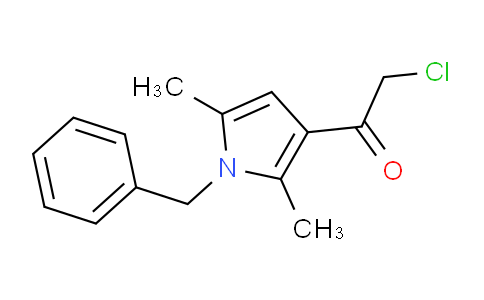 CAS No. 610274-26-5, 1-(1-Benzyl-2,5-dimethyl-1h-pyrrol-3-yl)-2-chloroethan-1-one