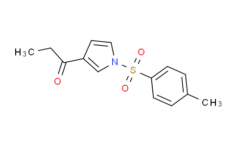 CAS No. 152171-06-7, 3-Propanoyl-1-tosylpyrrole