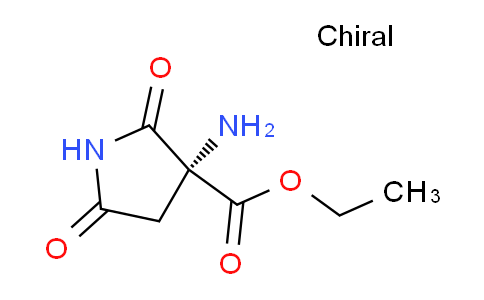 CAS No. 159213-18-0, (R)-Ethyl 3-amino-2,5-dioxopyrrolidine-3-carboxylate