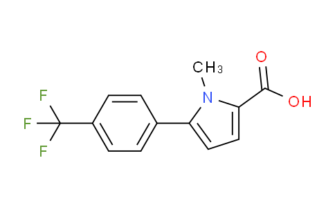 CAS No. 1153905-13-5, 1-Methyl-5-[4-(trifluoromethyl)phenyl]pyrrole-2-carboxylic Acid
