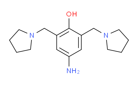 CAS No. 85236-51-7, 4-Amino-2,6-bis(pyrrolidin-1-ylmethyl)phenol