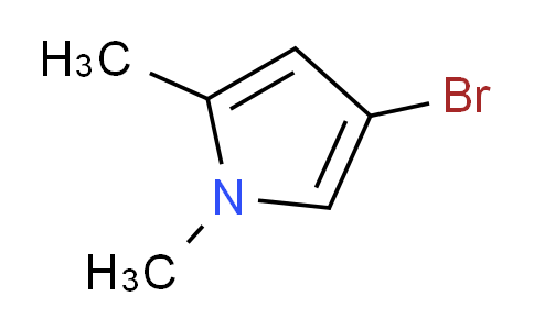 CAS No. 1368175-90-9, 4-bromo-1,2-dimethylpyrrole
