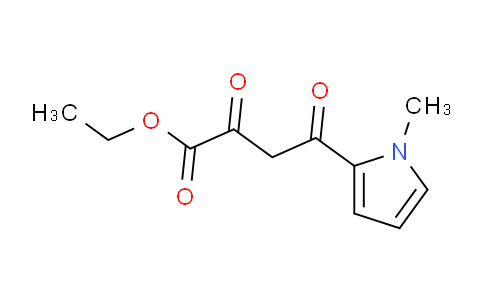 CAS No. 105356-50-1, Ethyl 4-(1-mEthyl-1H-pyrrol-2-yl)-2,4-dioxobutanoate