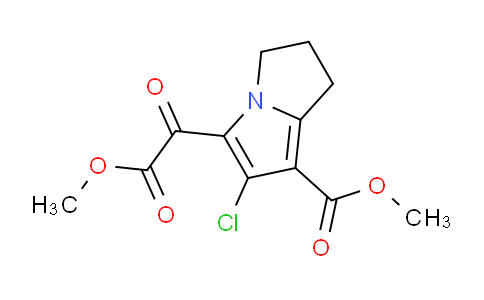 CAS No. 2387920-02-5, Methyl 6-chloro-5-(2-methoxy-2-oxoacetyl)-2,3-dihydro-1H-pyrrolizine-7-carboxylate