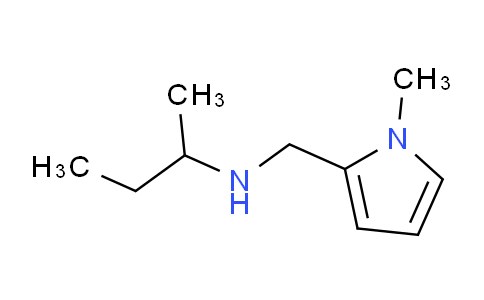 CAS No. 893573-03-0, (Butan-2-yl)[(1-methyl-1h-pyrrol-2-yl)methyl]amine