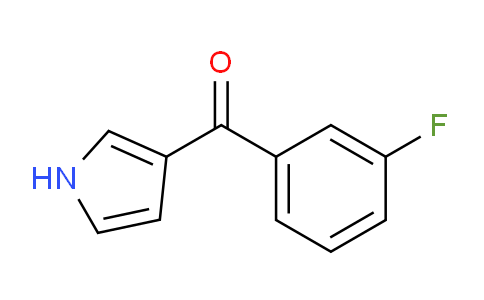 CAS No. 893612-64-1, 3-(3-Fluorobenzoyl)-1h-pyrrole