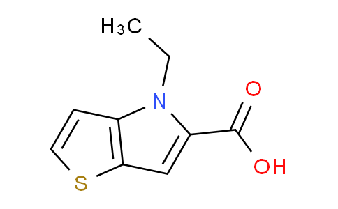 CAS No. 924643-45-8, 4-Ethyl-4h-thieno[3,2-b]pyrrole-5-carboxylic acid
