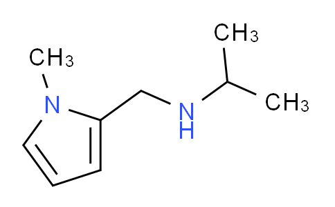 CAS No. 1026984-88-2, N-((1-Methyl-1h-pyrrol-2-yl)methyl)propan-2-amine