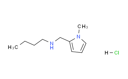 CAS No. 1158522-81-6, Butyl[(1-methyl-1h-pyrrol-2-yl)methyl]amine hydrochloride