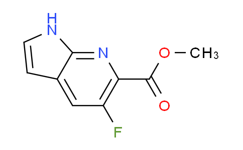 CAS No. 1260383-54-7, Methyl 5-fluoro-1H-pyrrolo[2,3-b]pyridine-6-carboxylate