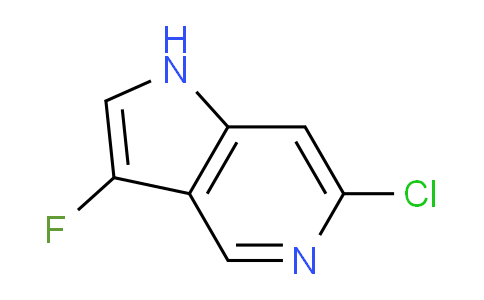CAS No. 1352395-98-2, 6-Chloro-3-fluoro-1H-pyrrolo[3,2-c]pyridine