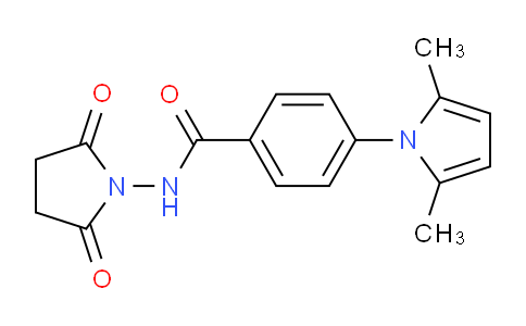 CAS No. 1453117-94-6, 4-(2,5-dimethylpyrrol-1-yl)-N-(2,5-dioxopyrrolidin-1-yl)benzamide