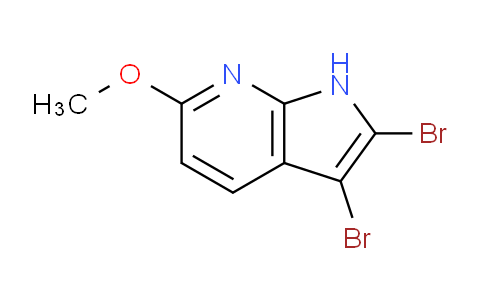 CAS No. 2055841-29-5, 2,3-Dibromo-6-methoxy-1H-pyrrolo[2,3-b]pyridine