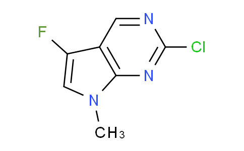 CAS No. 2068150-40-1, 2-Chloro-5-fluoro-7-methyl-7H-pyrrolo[2,3-d]pyrimidine