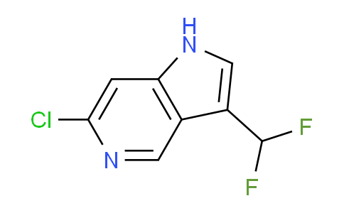 CAS No. 2092583-62-3, 6-Chloro-3-(difluoromethyl)-1H-pyrrolo[3,2-c]pyridine