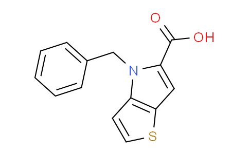 CAS No. 837390-55-3, 4-Benzyl-4h-thieno[3,2-b]pyrrole-5-carboxylic acid