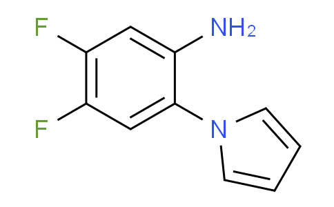 CAS No. 896429-38-2, 4,5-Difluoro-2-(1H-pyrrol-1-yl)aniline