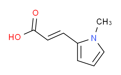 CAS No. 51485-76-8, (2E)-3-(1-Methyl-1h-pyrrol-2-yl)acrylic acid