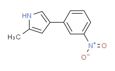 CAS No. 1312226-24-6, 2-methyl-4-(3-nitrophenyl)-1H-pyrrole