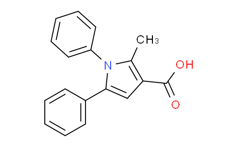 CAS No. 109812-64-8, 2-Methyl-1,5-diphenyl-1H-pyrrole-3-carboxylic acid