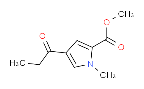 CAS No. 1135283-00-9, Methyl 1-methyl-4-propionyl-1H-pyrrole-2-carboxylate