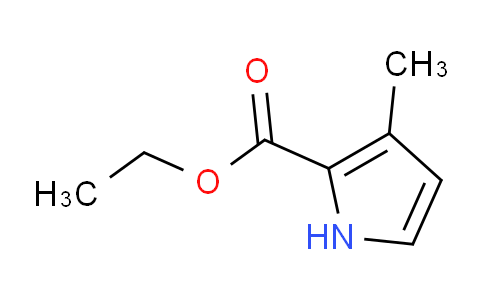 CAS No. 20032-32-0, Ethyl 3-methy-1H-pyrrole-2-carboxylate