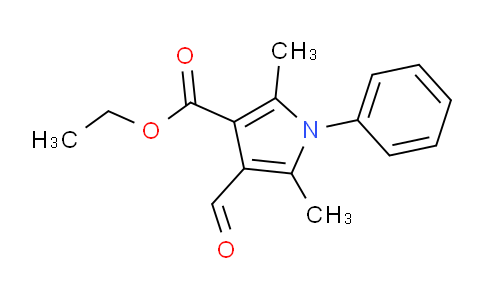 CAS No. 175276-52-5, Ethyl 4-formyl-2,5-dimethyl-1-phenyl-1H-pyrrole-3-carboxylate