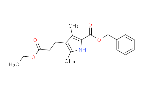 CAS No. 68999-92-8, Benzyl 4-(3-ethoxy-3-oxopropyl)-3,5-dimethyl-1H-pyrrole-2-carboxylate