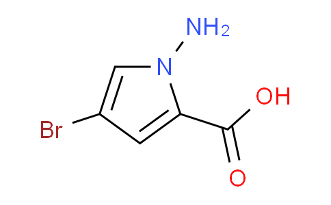 CAS No. 1243450-04-5, 1-Amino-4-bromo-1H-pyrrole-2-carboxylic acid