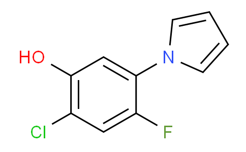 CAS No. 439095-63-3, 2-Chloro-4-fluoro-5-(1H-pyrrol-1-yl)phenol