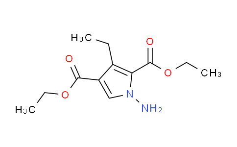 CAS No. 869066-98-8, Diethyl 1-amino-3-ethyl-1H-pyrrole-2,4-dicarboxylate