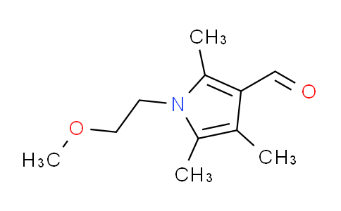CAS No. 1087610-77-2, 1-(2-methoxyethyl)-2,4,5-trimethyl-1H-pyrrole-3-carbaldehyde