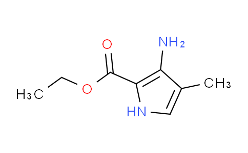 CAS No. 71435-32-0, ethyl 3-amino-4-methyl-1H-pyrrole-2-carboxylate