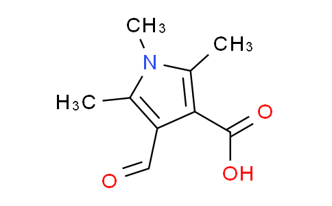 CAS No. 861582-85-6, 4-formyl-1,2,5-trimethyl-1H-pyrrole-3-carboxylic acid