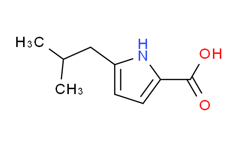 CAS No. 1374407-85-8, 5-(2-methylpropyl)-1H-pyrrole-2-carboxylic acid
