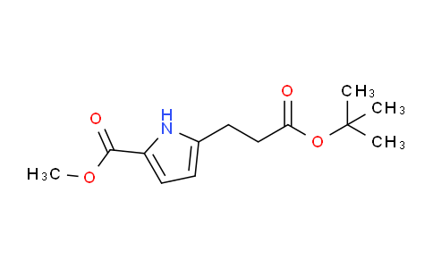 CAS No. 1041430-17-4, methyl 5-[3-(tert-butoxy)-3-oxopropyl]-1H-pyrrole-2-carboxylate